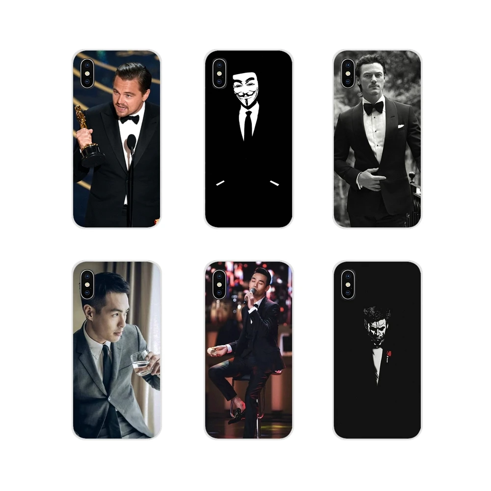 Suit Up Gentleman Tie Bow For Xiaomi Redmi Note 6A MI8 Pro S2 A2 Lite Se MIx 1 Max 2 3 Oneplus 6T Accessories Shell Covers | Мобильные