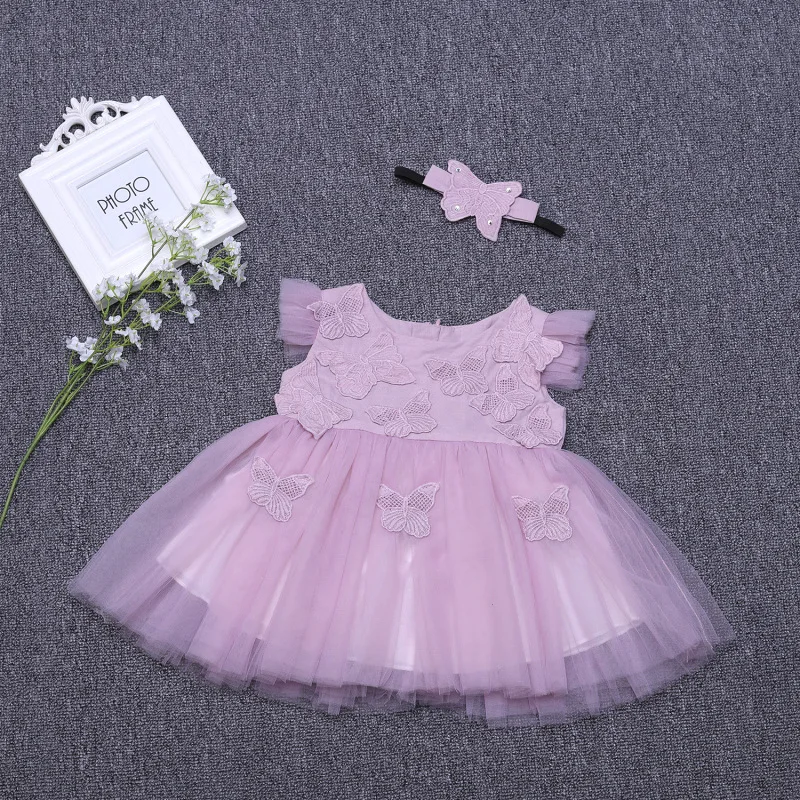 Princess dress for 0 24M baby girl 1st birthday party wedding celebrate