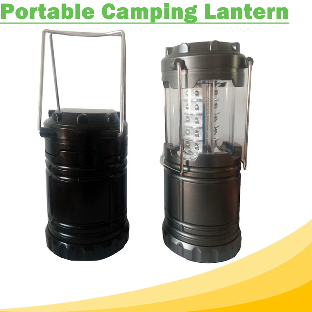 Portable Spotlights Super Bright Collapsible LED Camping Lantern with
