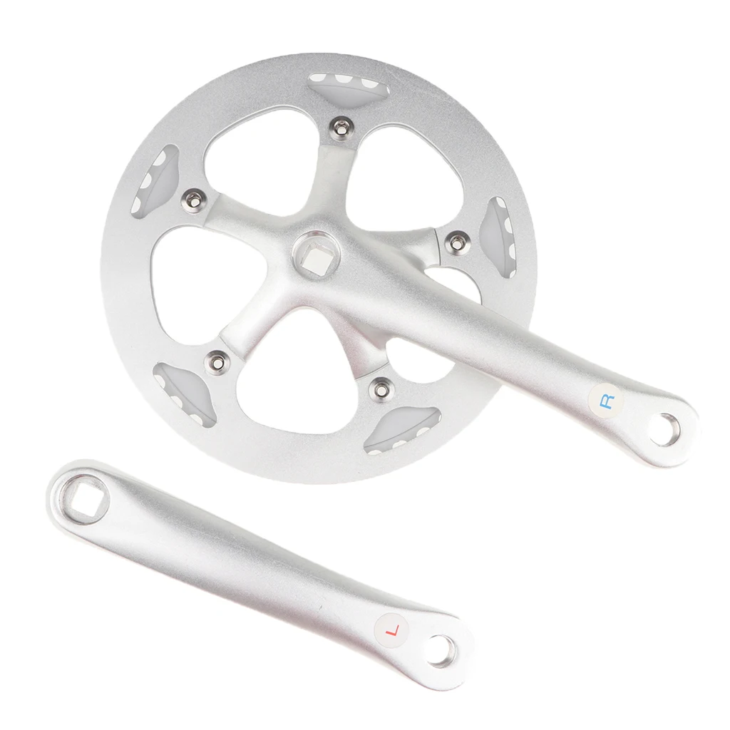 Perfeclan Bike Single Speed Crankset Bicycle Chainring 42T BCD 200mm Alloy