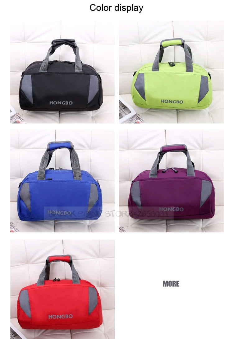 Waterproof Sports Gym Bag For Women Fitness Yoga Short Travel Luggage Bags Multifunction Handbag Outdoor Sporting Tote For Male