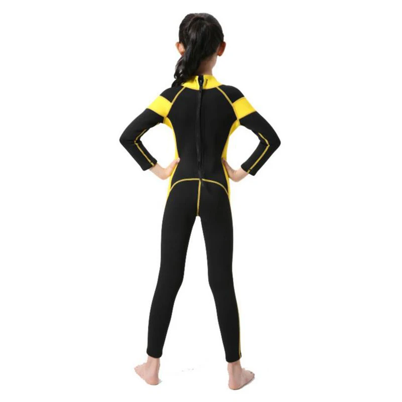 HOT-2-5MM-Neoprene-Scuba-Diving-Wet-suits-Kids-Swimwear-Red-Blue-Yellow-Surfing-Snorkeling-Rear (4)