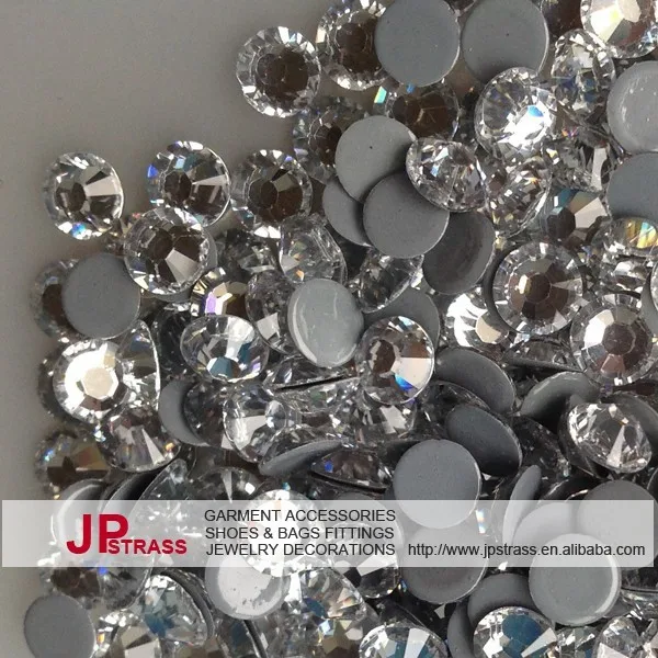 

6a dmc quality grade hotfix strass decoration ss20 1440 pcs white color per pack crystal Xmas Decoration
