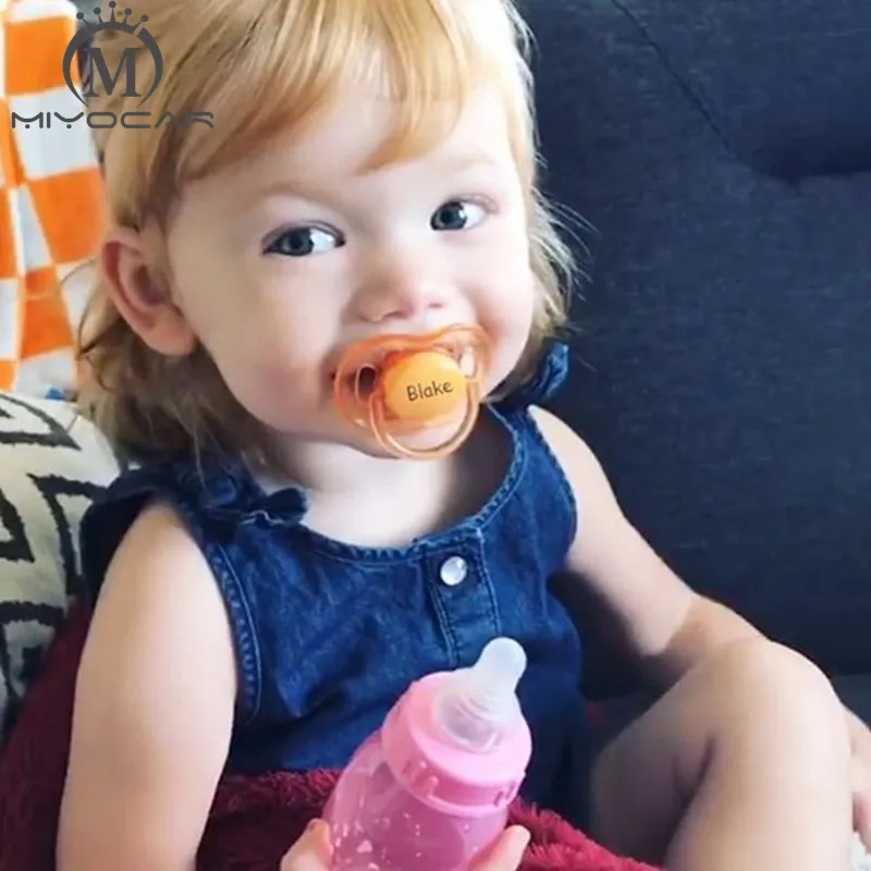 personalized pacifiers and bottles