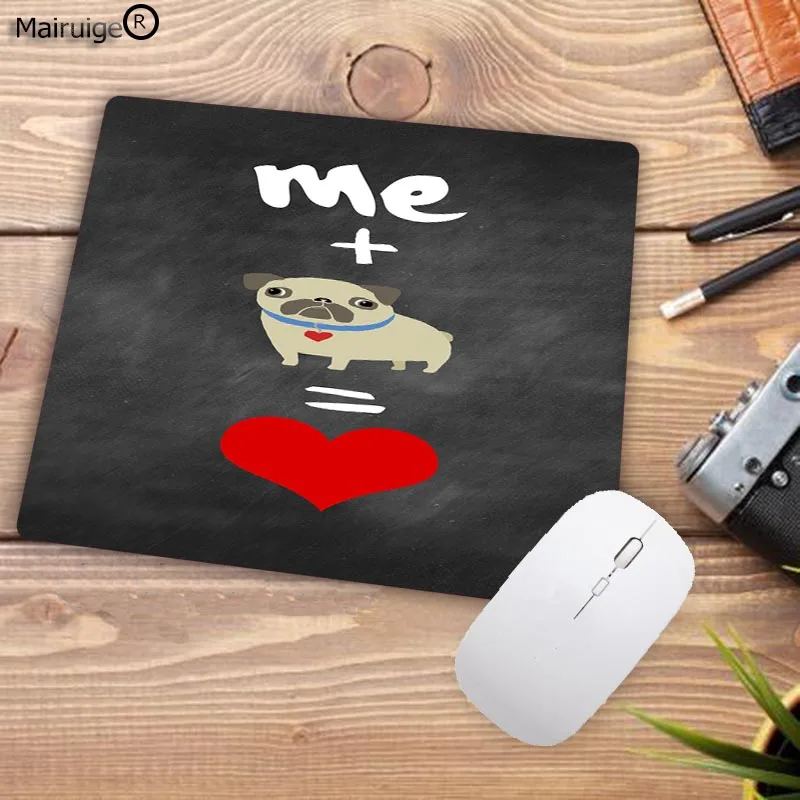 Mairuige Big Promotions Dog PC Gaming Speed Computer White Lock Edge mousepad Mouse Mat Size for 180*220 200*250 250*290MM | Компьютеры и
