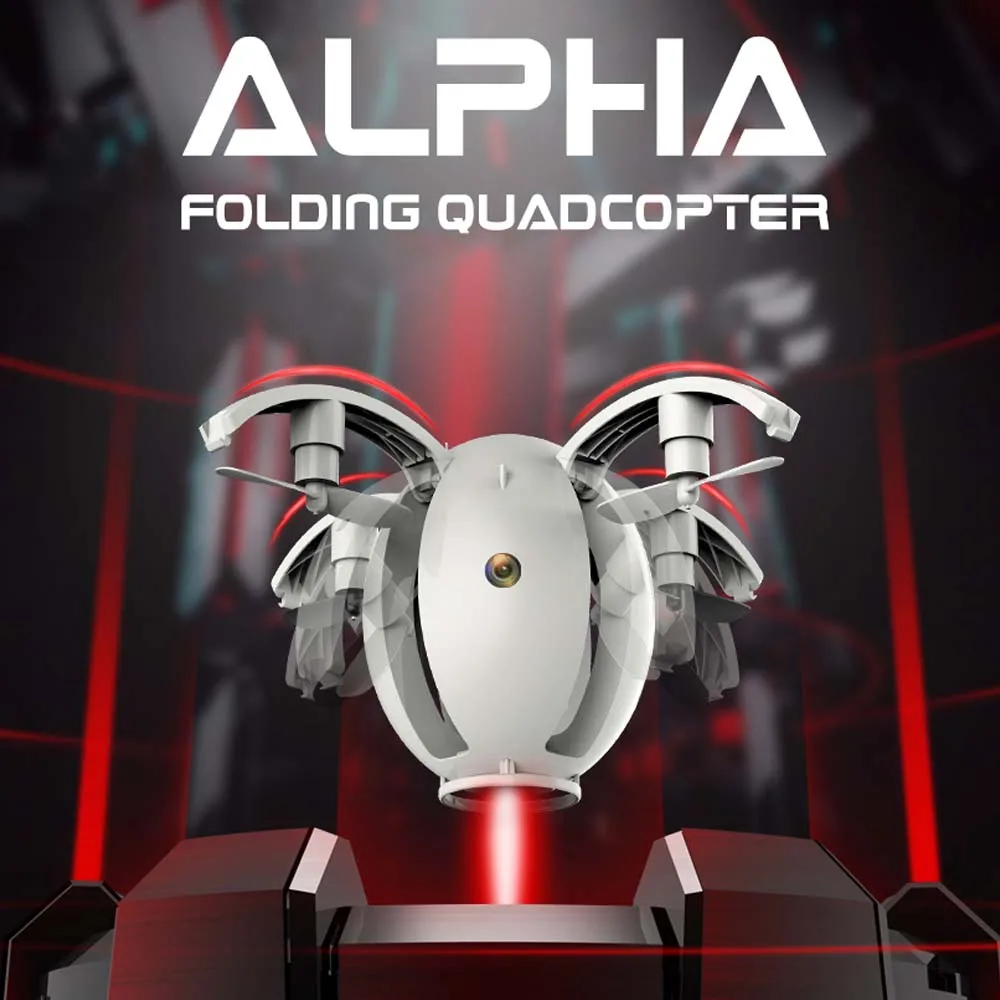 

Kai Deng K130 ALPHA 2.4GHZ 4CH 6-Axis gyro RC Quadcopter Folding Transformable Egg Drone With Wifi Camera And Remote Control