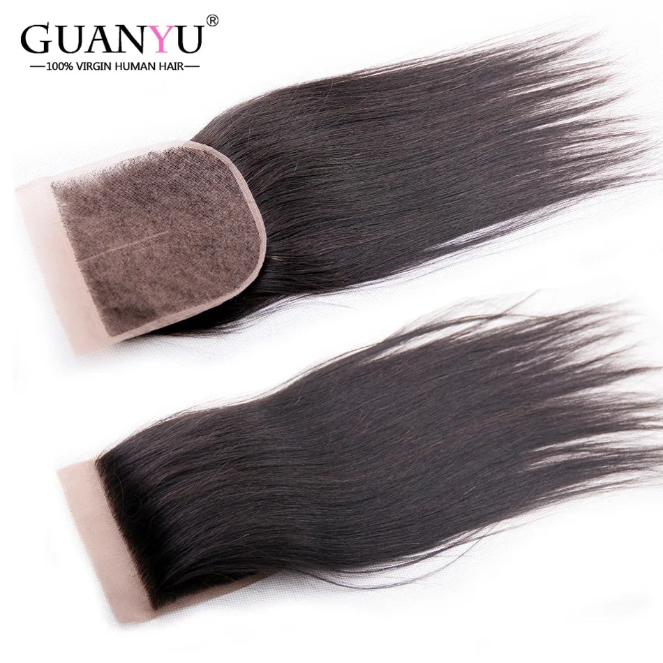 

7A Malaysian Silk Base Closure Straight Silk Closure Free Middle Part cheap Silk Base Closure Hidden Knots Free Shipping