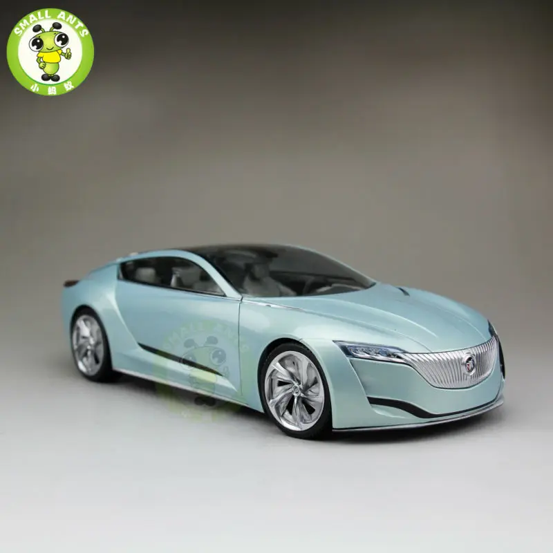 1:18 США GMC Buick Riviera 2 литая модель автомобиля синий