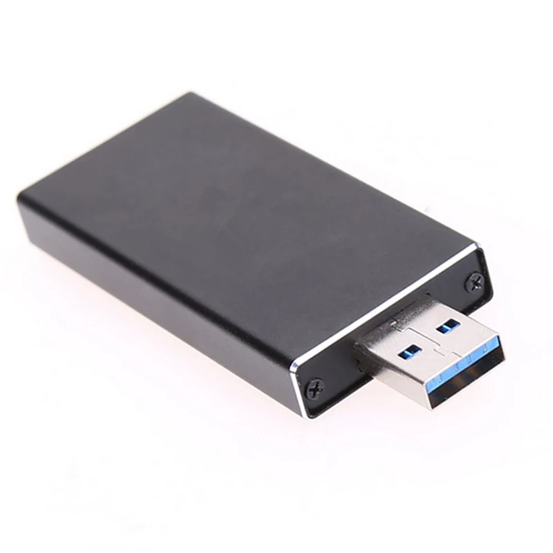

M.2 NGFF To USB 3.0 Hard Disk Adapter B+M key M2 SATA SSD External HDD Mobile Box QJY99