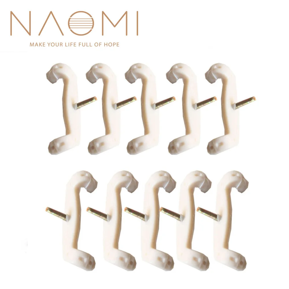 

NAOMI 10PCS Violin Viola Shoulder Rest Feet / Fork For FOM KUN & Wooden Rests Shoulder Rest Legs Feet Replacement