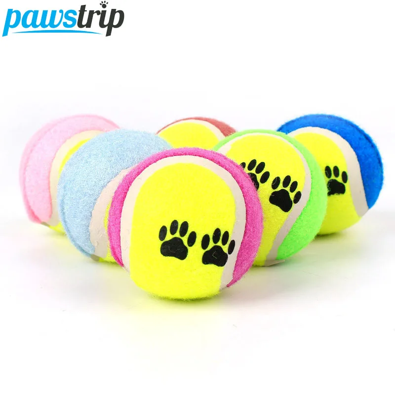 

2pcs/lot Tennis Ball Dog Toys Diameter 6cm Outdoor Pet Dog Training Toys