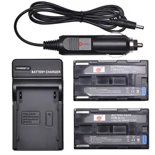 DSTE 2 шт. BP-915 Перезаряжаемые Батарея+ путешествия и автомобильное Зарядное устройство для Canon ES300V ES410V ES4000 ES520V ES75 ES8600 XH A1 Камера