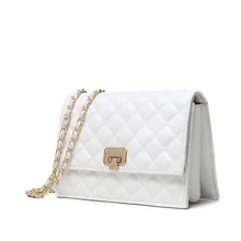 Classic design plaid shoulder bag for women small fragrance retro black and white famous band handbag fashion elegant party bags Classic design plaid shoulder bag for women small fragrance retro black and white famous band handbag fashion elegant party bags