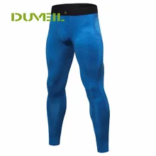 DUVEIL для мужчин 3D Три-Di мужчин sional печати Сжатия Брюки для девочек мужской PRO для фитнеса для бега для тренировок быстросохнущая стрейч мотобрюки