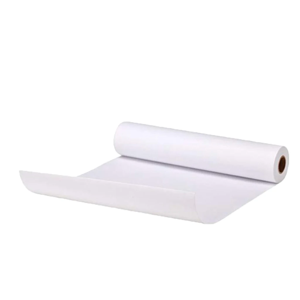 1 рулон крафт-бумаги белая крафт-оберточная бумага для рукоделия проектов, подарочная упаковочная бумага, настольная скатерть-0,3x3 метра