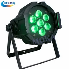 8 шт./лот 7*10 Вт rgbw мини-Телевизор с led номинальной света RGBW смешение цветов LED Par64 может 7*10 Вт светодиодный мини номинальной света