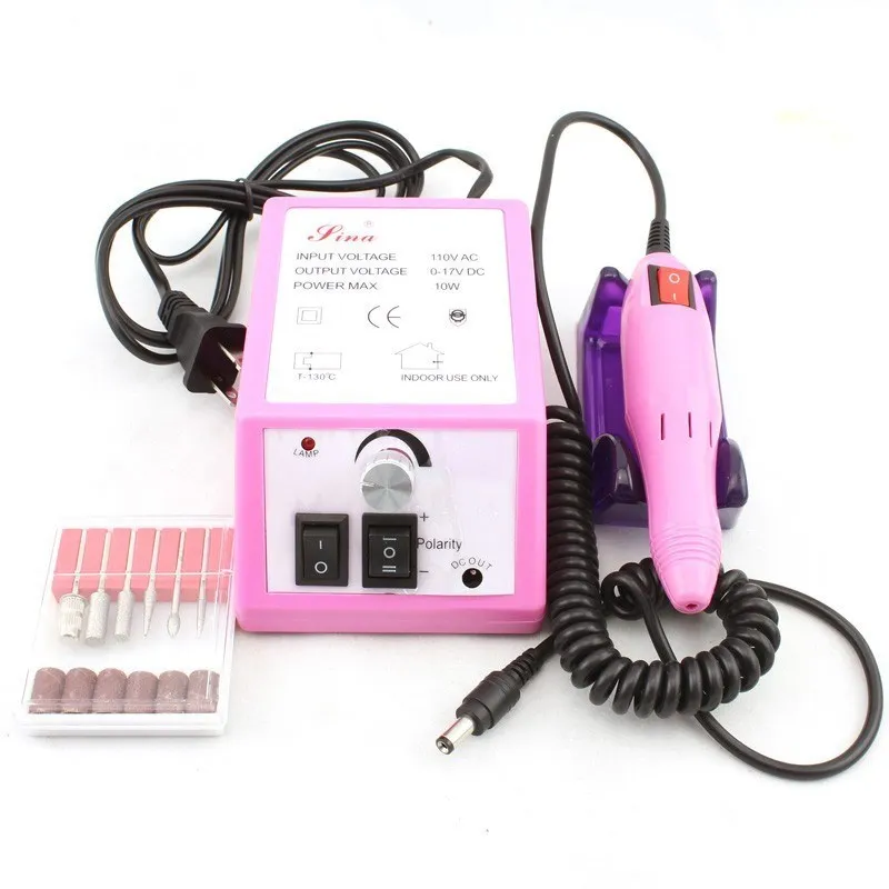 

Electric Nail Drill Machine 20000RPM Equipment Manicure Kit Tool Nail File Bit Sanding