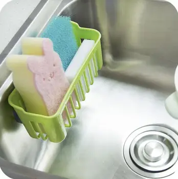 

Kitchen Storage Sink Multifunctional Rack Sponge Holder Bathroom Double Suction Cup Wall Shelf Multi-purpose Storage Shelf
