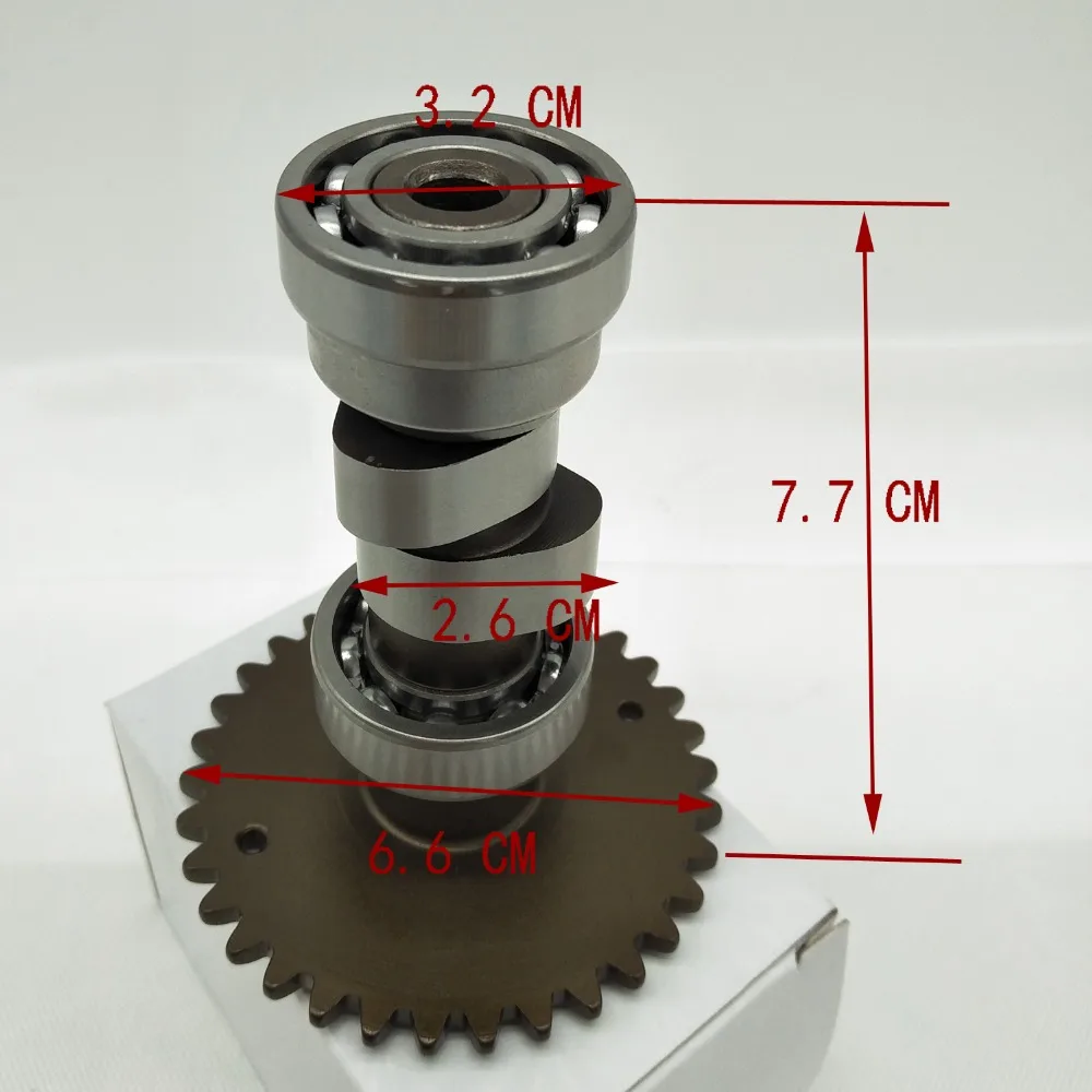 A53 Camshaft GY6 125 150cc Cam Shaft детали двигателя Assemly assey Rocker Arm Racing gy6125 оптовая продажа
