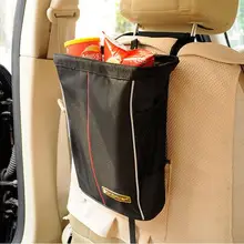 Очень высокого качества! Водонепроницаемый 9l Размер Мусорные корзины для автомобилей может мусора Оксфорд сиденье Организатор Сумки висит сумка Средства ухода для автомобиля bin