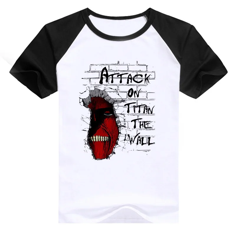 

New shingeki no kyojin T Shirt 2018 Men Attack On Titan Cosplay T-Shirt Short Sleeve Tee Hipster clothes Tops Men Anime Tshirt