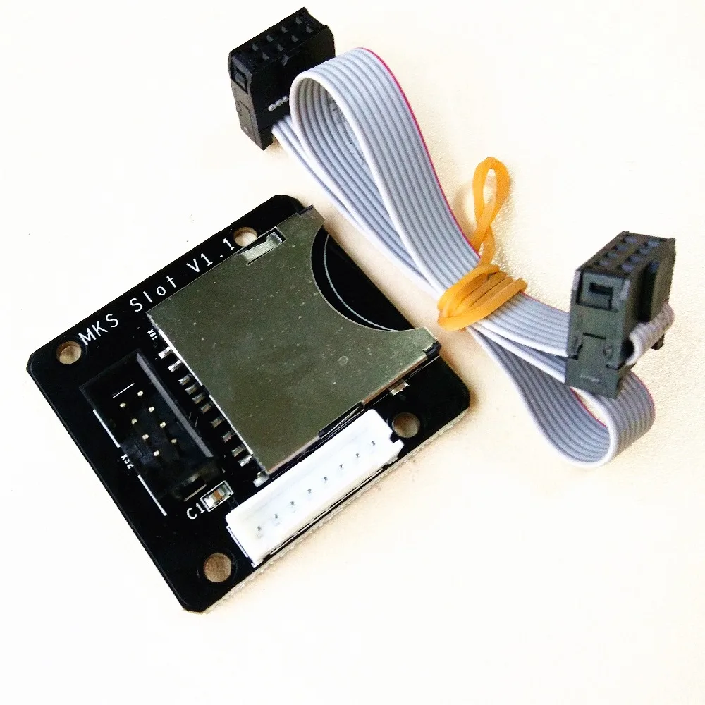 3D accessories SD external card reader 2.8 inch U disk connector module