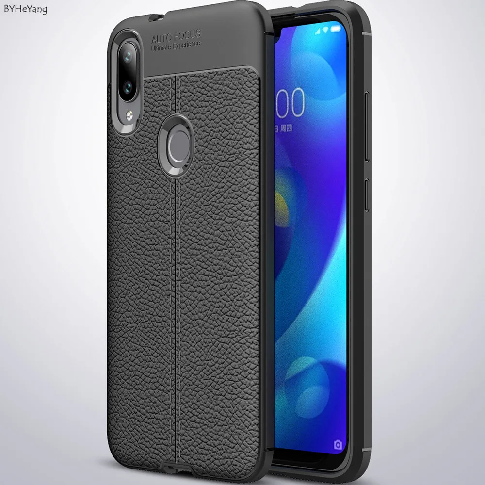 5 84 &quotчехол для Xiaomi Mi Play ударопрочный роскошный кожаный мягкий ТПУ чехол полный