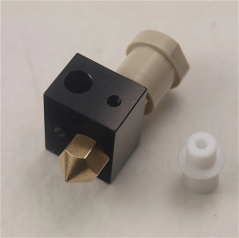 Funssor 1set* Wanhao Duplicator D5S ,D5S mini Hot End kit Isolator Coupler heater block 0.4mm nozzle D5 Wanhao i3 3D printer Funssor 1set* Wanhao Duplicator D5S ,D5S mini Hot End kit Isolator Coupler heater block 0.4mm nozzle D5 Wanhao i3 3D printer