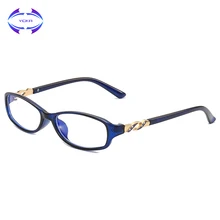VCKA, анти-Синие лучи, компьютерные очки для женщин, синий светильник, игровые очки Украшенные алмазами, защита для близорукости, оптические очки по рецепту