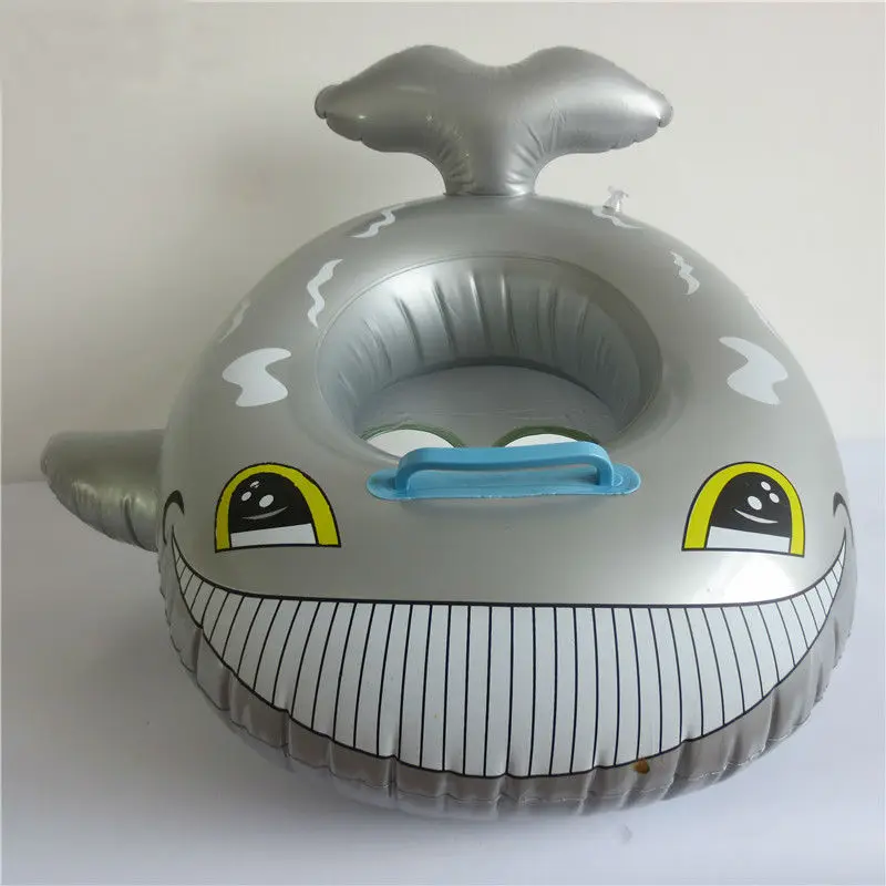 Cute Shark Shaped Children Inflatable Boat Animal Style Safety Pool