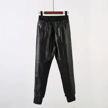 Для мужчин одежда GD стилист моды Личная панк кожа Штаны штаны-шаровары певица костюмы