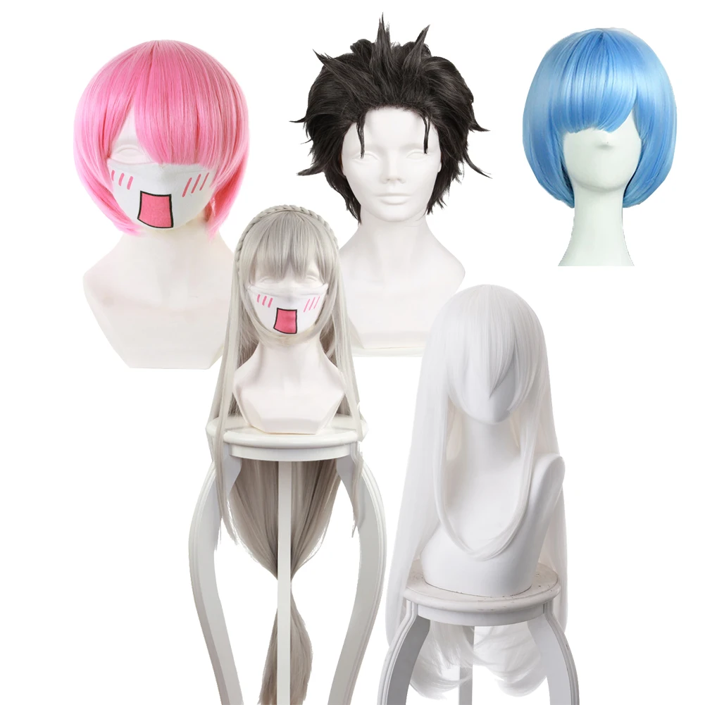 Аксессуары для волос Brdwn Re Zero Natsuki Subaru Emilia Felt Ram Rem Echidna|Аксессуары костюмов| |