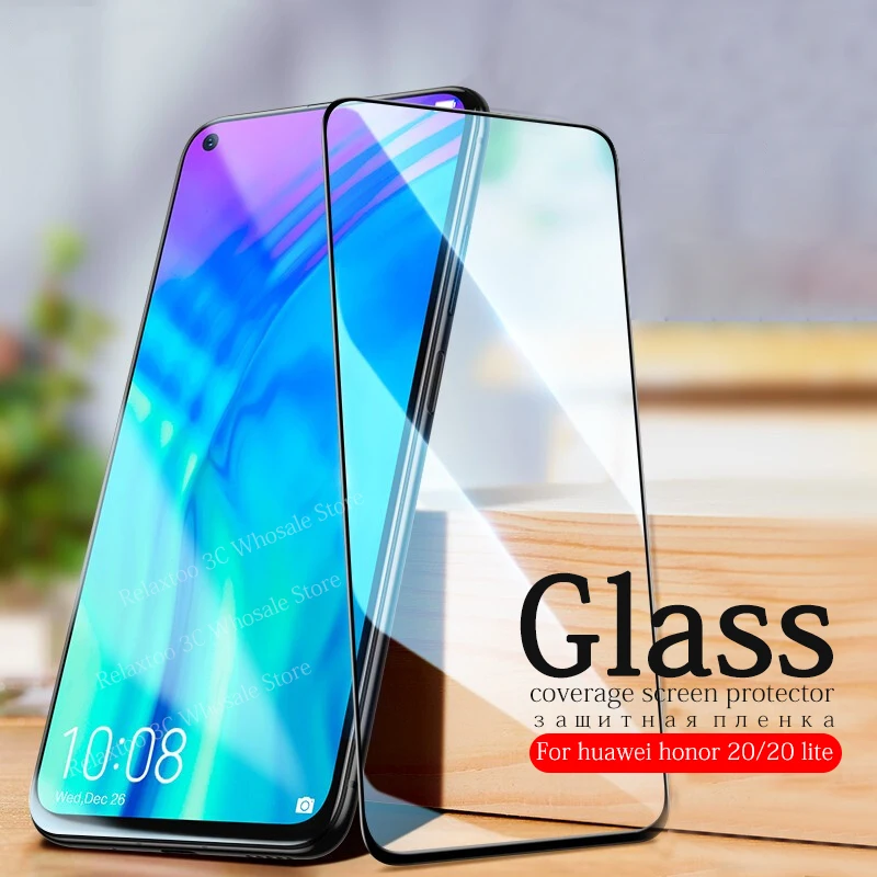 

Protective Glass On Honor 20 Screen Protector For Huawei Honor 20 lite Tempered Glass Honor 20 light honor20 20lite Safety Film