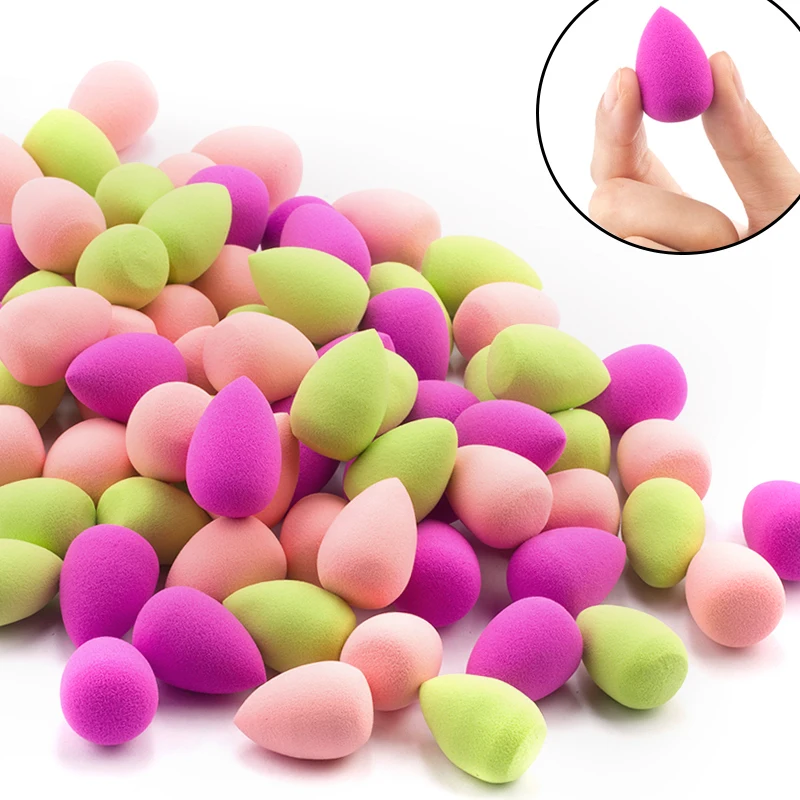 

1Set Soft Mini Puff Makeup Cosmetic Sponge Foundation Powder Sponge Smooth Egg Wholesale Beauty Tool Air Cushion BB Beauty Egg