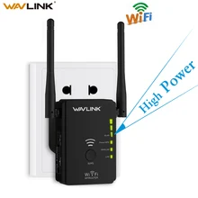 Wavlink Высокая мощность Беспроводной Wi-Fi ретранслятор маршрутизатор Точка доступа AP N300 wifi диапазон расширитель WPS кнопка с 2 внешними антеннами ЕС