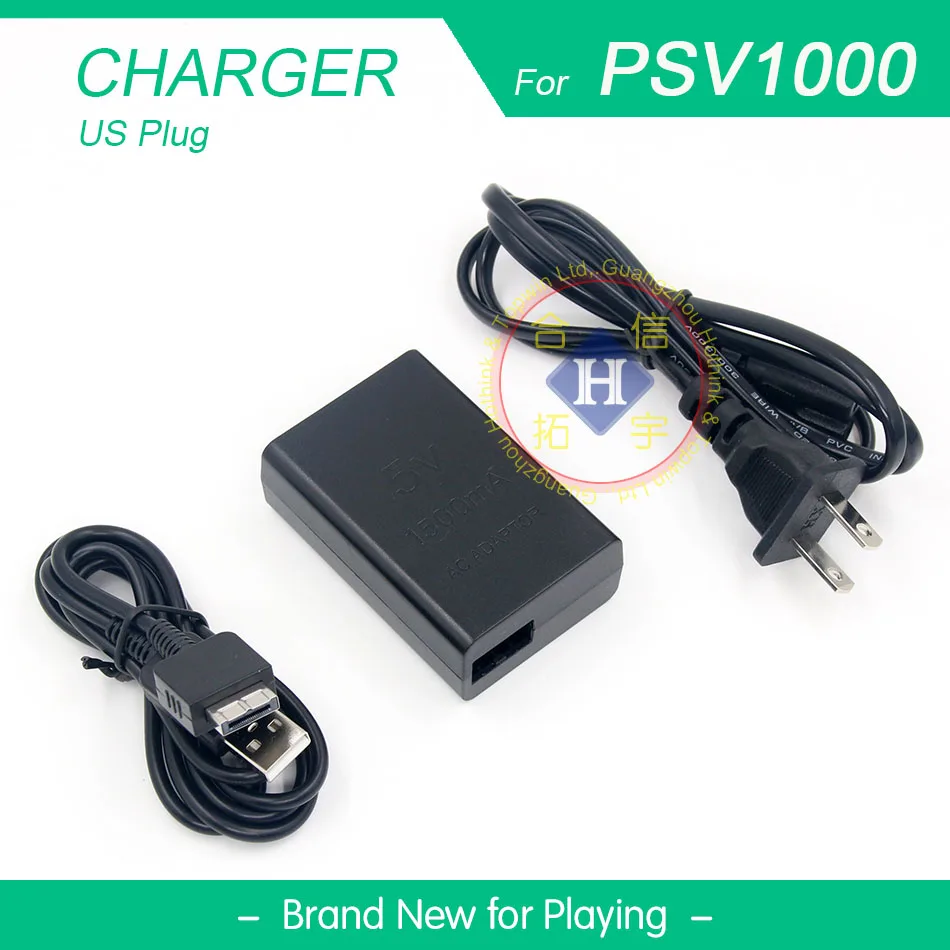 Hothink Us Plug Per Sony Ps Vita Psv 1000 Adattatore Di Alimentazione Ca Caricabatterie Cavo Dati Usb