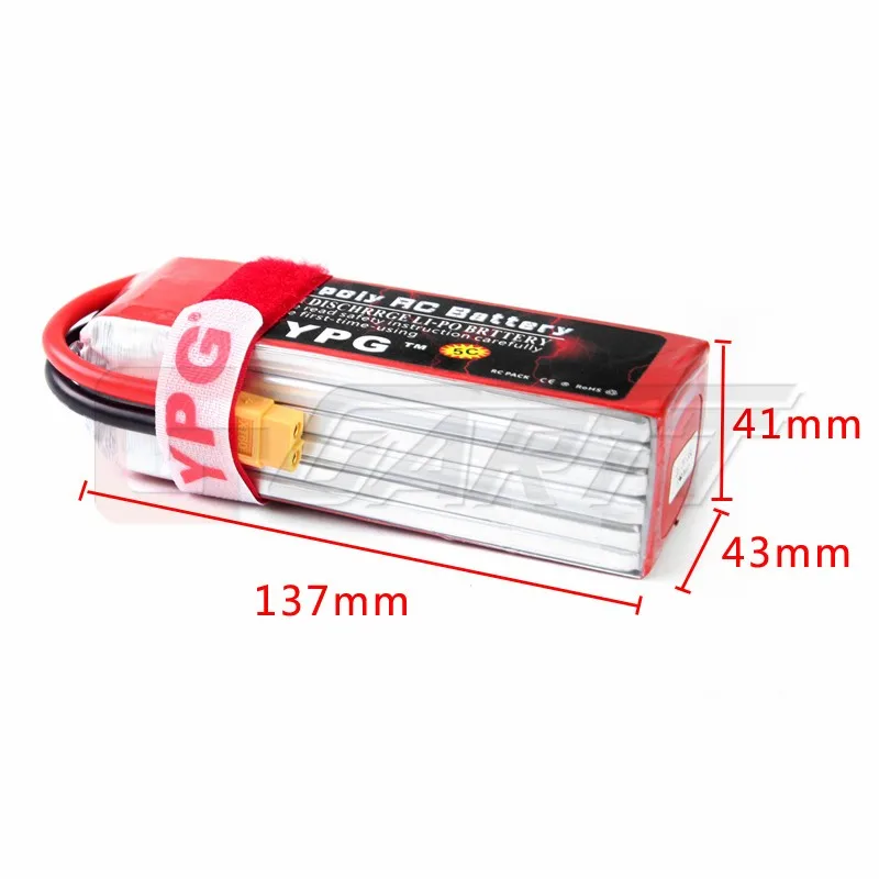 YPG006BT3300mAh 22.2V 35C 6S