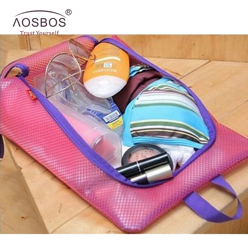 Travel Shoe Bag Waterproof Oxford With Zipper for Men and Women