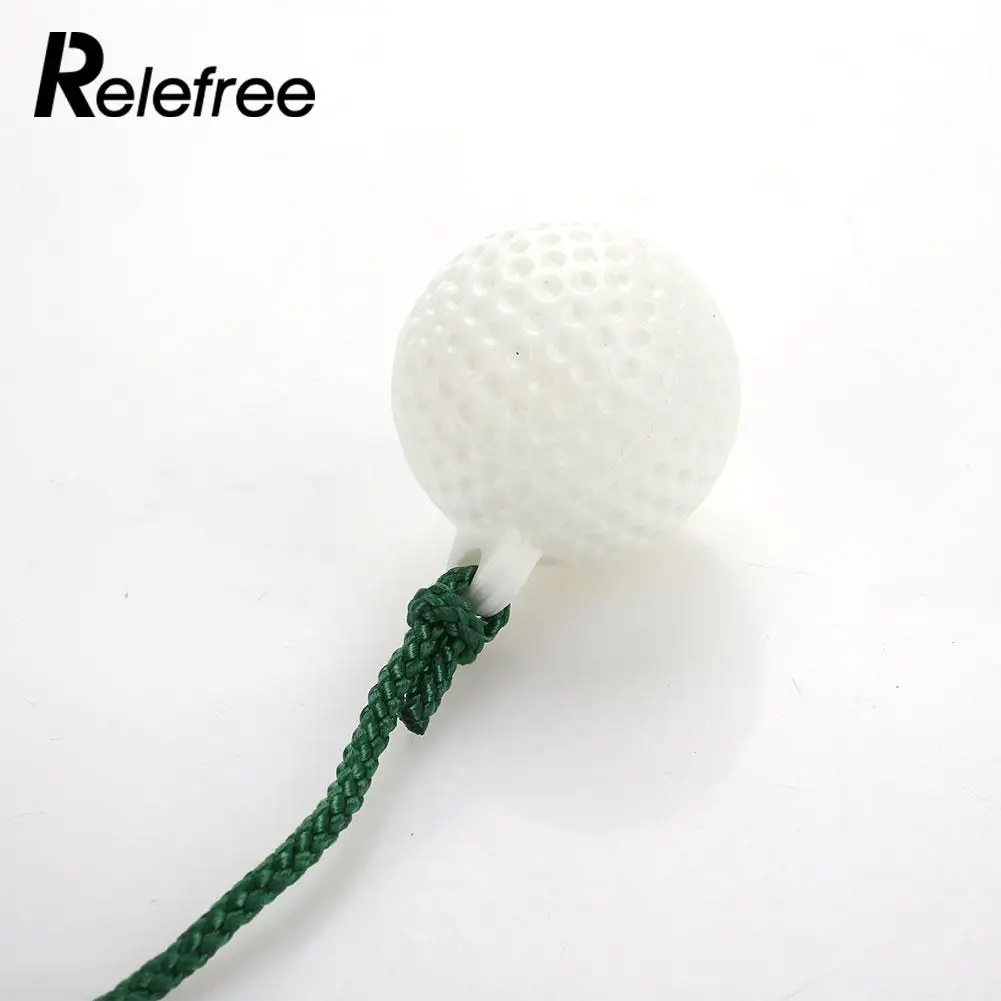 Металл гольф учебные материалы практические веревки мяч для гольфа Портативный Golf Club Свинг практика Придерживайтесь школа шариков из