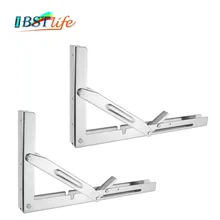 2 шт. нержавеющая сталь 304 Складная полка Настольный кронштейн треугольная поддержка настенный DIY домашняя лодка морской