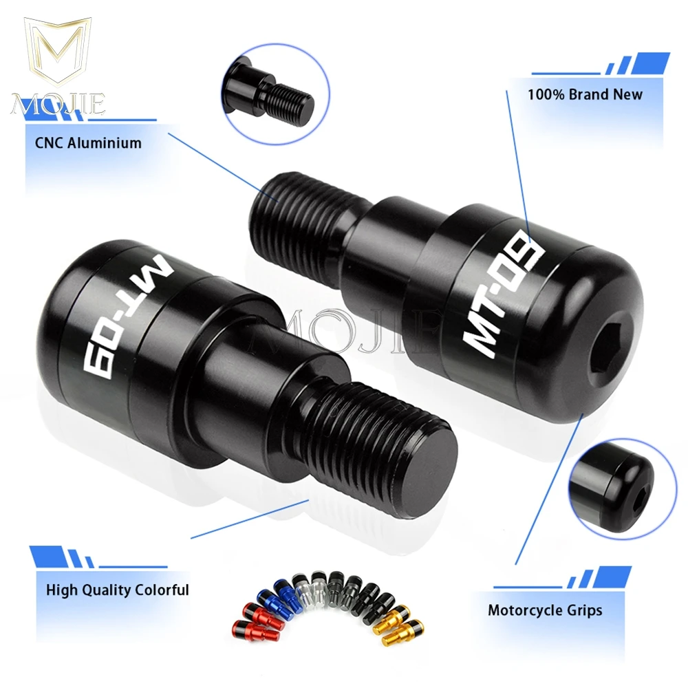 

Motorcycle CNC Handle Bar Handlebar Grips Ends Slider Falling Protector For YAMAHA MT-09 2014-2016 MT09 MT 09 TRACKER 2015-2016