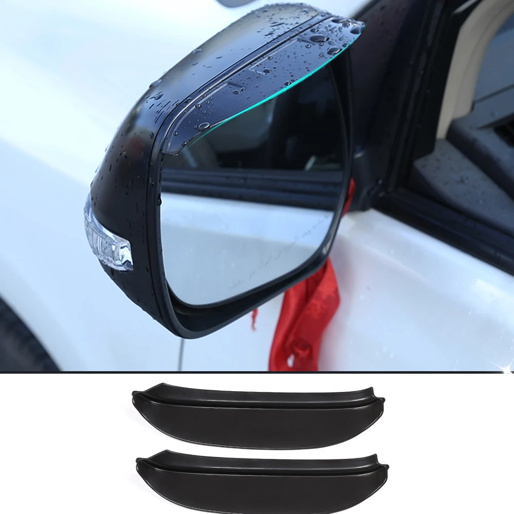 

Car rearview mirror rain eyebrow rain cover decoration For Toyota Land Cruiser Prado FJ150 150 2010-2018 accessorie car styling
