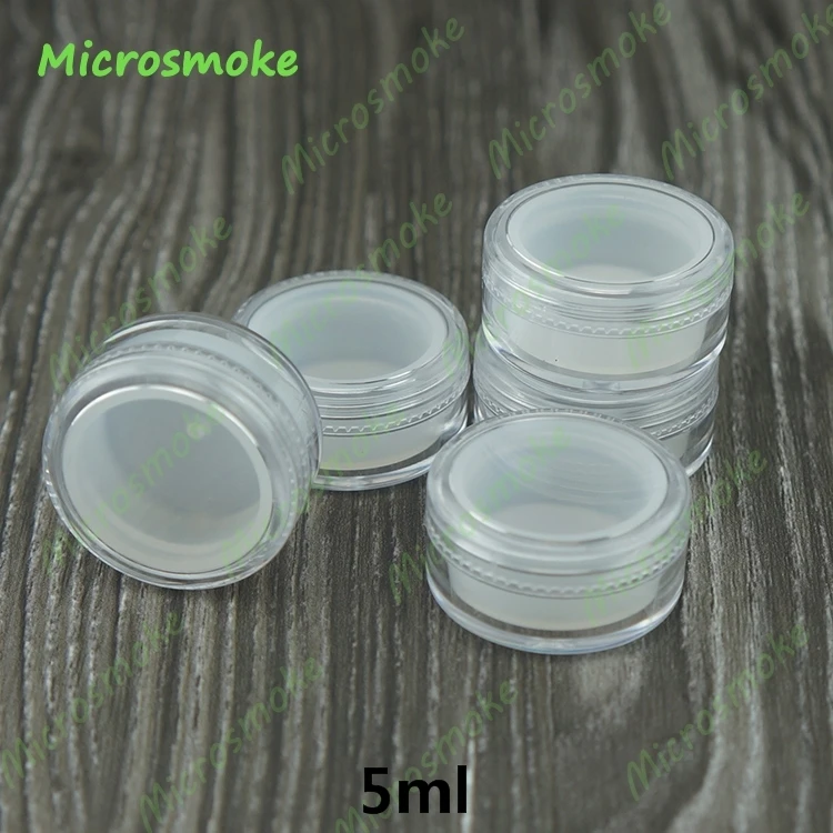 5ml Small Silicone Cosmetic lid Container 7.2g tough FDA