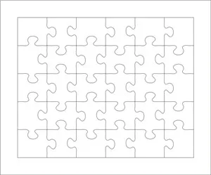 Штамп для пазла 16x20 дюймов-30 шт. толщина 23 8 мм | Дом и сад