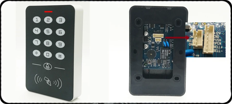 125 кГц RFID карта система контроля доступа двери Бесконтактный дверной замок с картой контролер