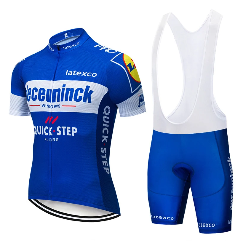 

2019 TEAM QUICKSTEP PRO cycling jersey 9D gel bike shorts suit MTB Ropa Ciclismo mens summer bicycling Maillot culotte clothing