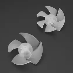 Mini ventilateur en plastique de petite puissance 4/6 feuilles, moteur pour sèche cheveux U1JE 