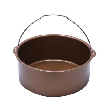 

1pcs Air Fryer Non-Stick Baking Barrel Cake Pan-Power Air Fryer Baking Barrel