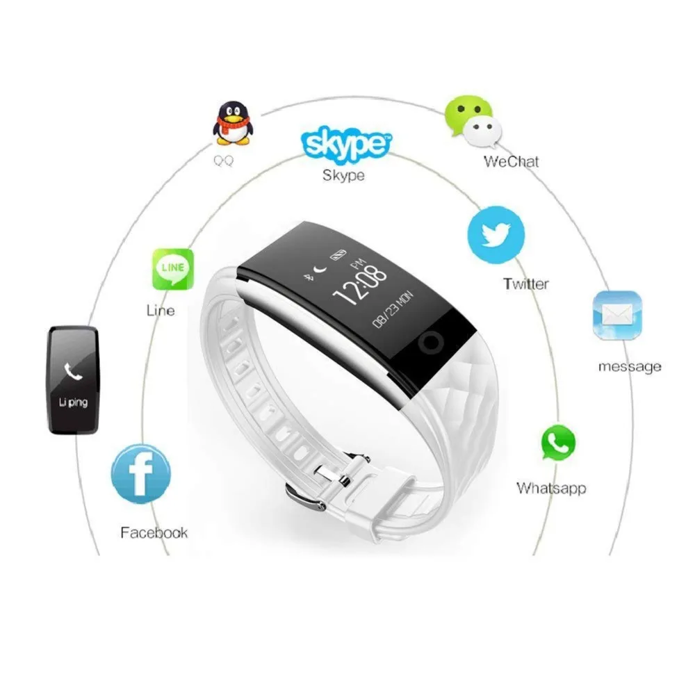 Fitness Tracker Health Sleep Upgraded Watch Wristband Heart Rate (5)