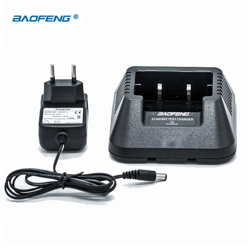 

Baofeng Walkie Talkie UV-5R Original Charger All New UV 5R Desk Charger Station for UV-5R 5RE 5RA 100V~240V EU Power Plug Base